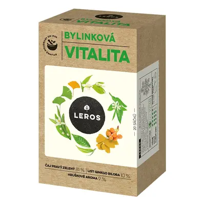 Leros Bylinková Vitalita čaj