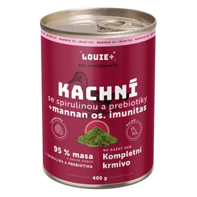 Louie Kompletní krmivo kachní se spirulinou a prebiotiky pro psy