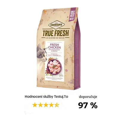 Carnilove True Fresh Granule pro kočky – kuře