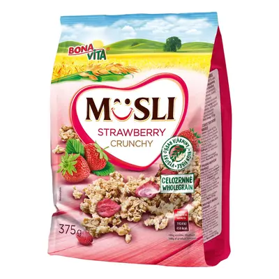 Bonavita Crunchy Musli s jahodami