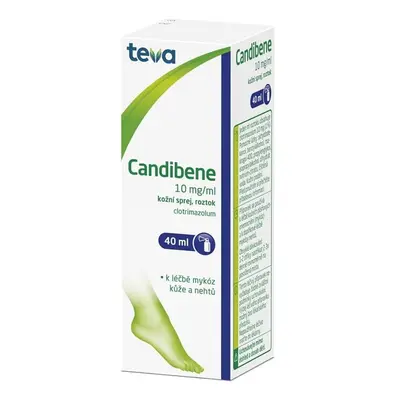 CANDIBENE 10MG/ML Kožní sprej, roztok 1X40ML