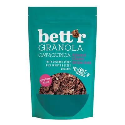 Bett'r BIO Bezlepková granola mandle & čokoládové kousky