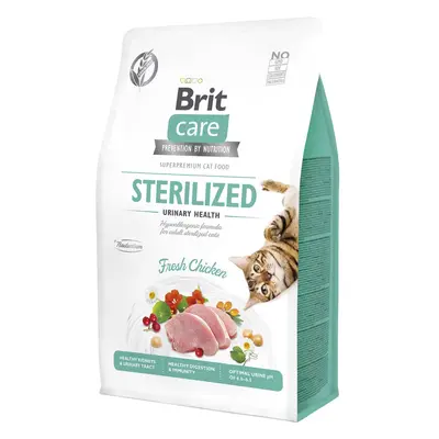 Brit Care Cat Grain-Free Sterilized Urinary Health pro kočky