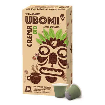 Ubomi BIO Caffe Crema 100% Arabica RFA kávové kapsle