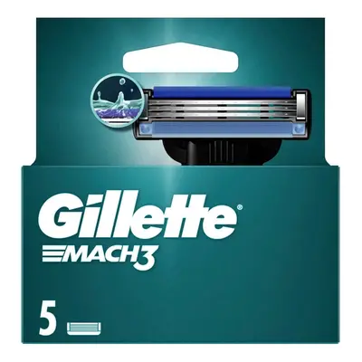 Gillette Mach 3 náhradní holicí hlavice pro muže