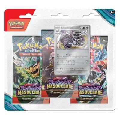 Pokémon TCG: SV06 Twilight Masquerade – 3 Blister booster