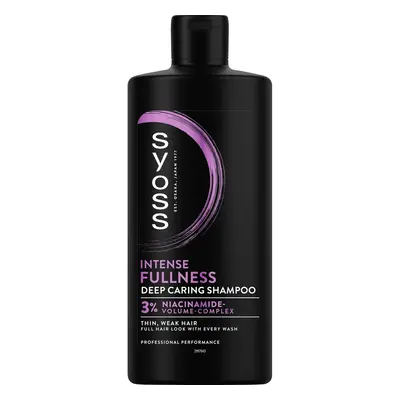 Syoss Intense Fullness šampon pro slabé vlasy bez objemu