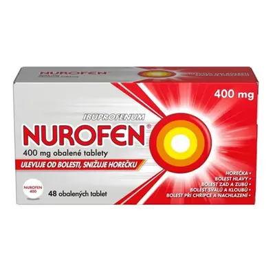 NUROFEN 400MG Obalená tableta 48 I