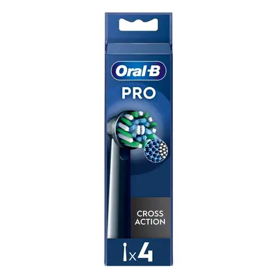 Oral-B Pro Cross Action Black kartáčkové hlavy