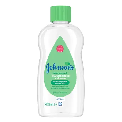 Johnson's® Dětský olej s aloe vera