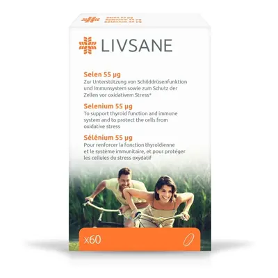 LIVSANE Selen 55mcg 60 mini-tablet