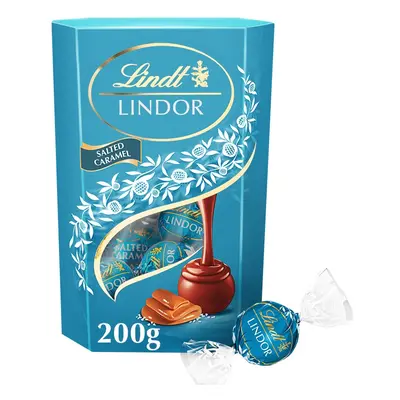 Lindt LINDOR bonboniéra čokoládové pralinky Slaný karamel