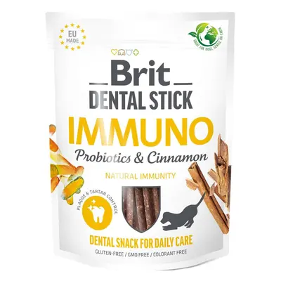 Brit Dental Stick Immuno with Probiotics & Cinnamon pro psy