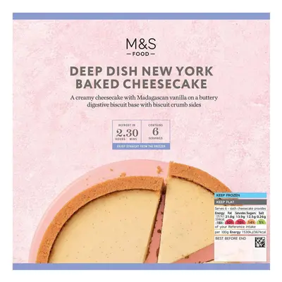 Marks & Spencer Vanilkový cheesecake