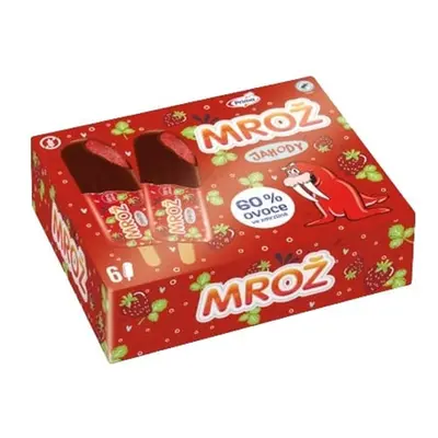 Prima Mrož jahodový multipack (6×60 ml)