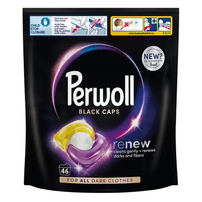 Perwoll Renew Black speciální prací kapsle