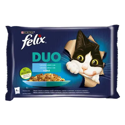 Felix Fantastic DUO Kapsičky výběr z ryb pro kočky