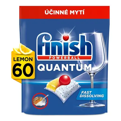 Finish Quantum All in 1 Lemon kapsle do myčky nádobí