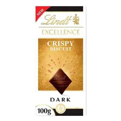 Lindt EXCELLENCE hořká čokoláda se sušenkou