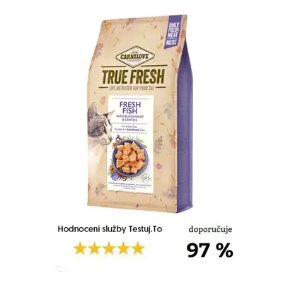 Carnilove True Fresh Granule pro kočky – ryba