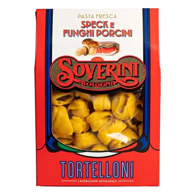 Soverini Tortelloni se slaninou a hříbky