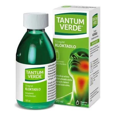 TANTUM VERDE 1,5MG/ML kloktadlo 120ML