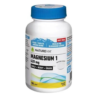 NatureVia Magnesium 1 420mg tbl.90