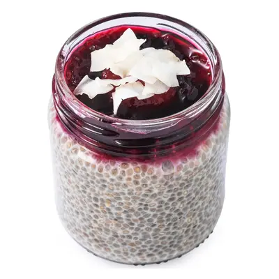 Rohlik.cz Berry-Coconut Cha-Cha chia pudding od The Green Garden