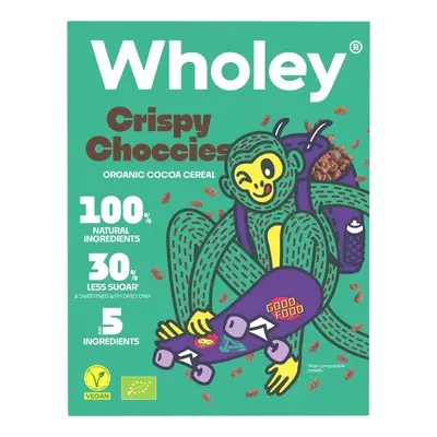 Wholey BIO Crispy Choccies cereálie