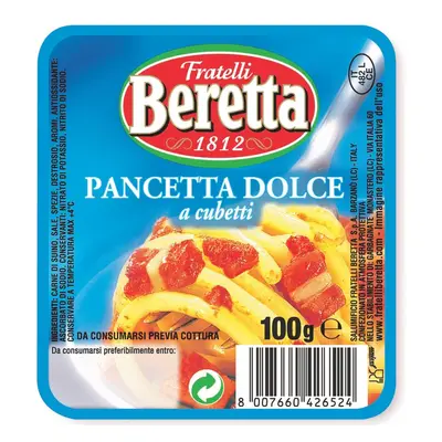 Fratelli Beretta Pancetta kostičky