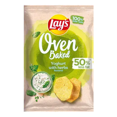 Lay's Chipsy oven baked jogurt a bylinky