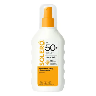 SOLERO Hydratační sprej na opalování SPF50+ 200ml