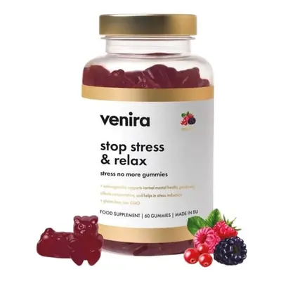 Venira Stop stress&relax gummies lesní plody 60ks