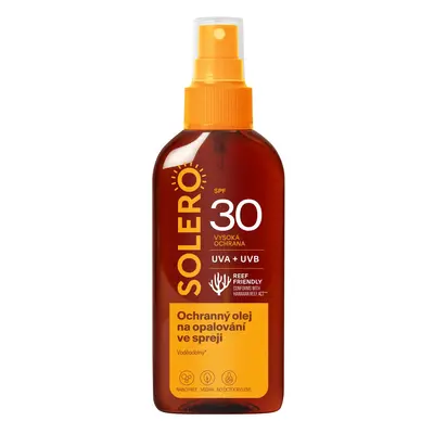 SOLERO Ochranný olej na opal.ve spreji SPF30 150ml