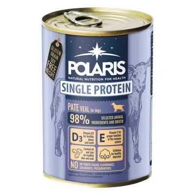 Polaris Single Protein Paté konzerva pro psy telecí