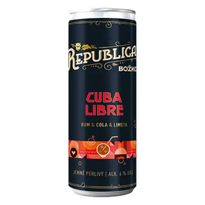 Božkov Republica Cuba Libre 6% obj.