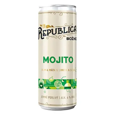 Božkov Republica Mojito 6% obj.