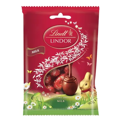 Lindt LINDOR Čokoládová vajíčka mléčná