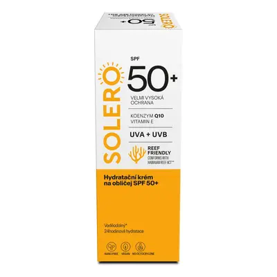 SOLERO Hydratační krém na obličej SPF50+ 50ml