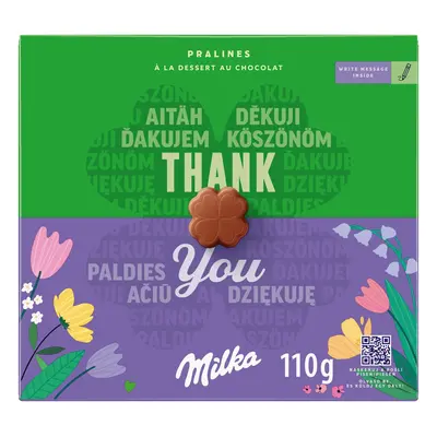 Milka Bonboniéra Thank You, kakaová náplň