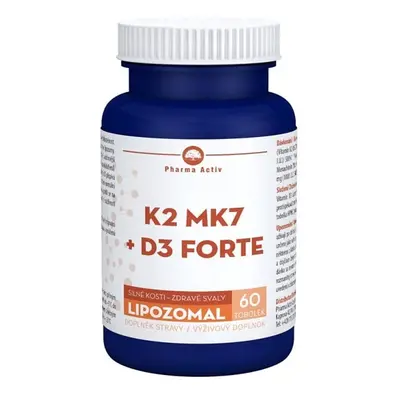 LIPOZOMAL K2 MK7+D3 forte tob.60