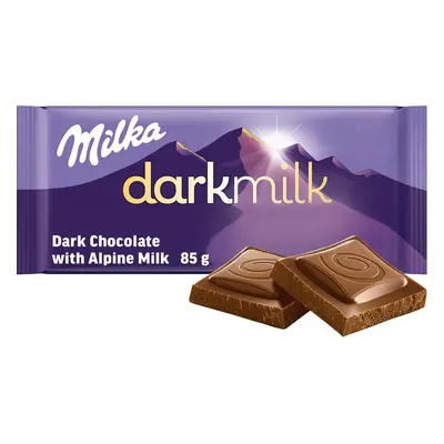 Milka Čokoláda darkmilk tmavá mléčná