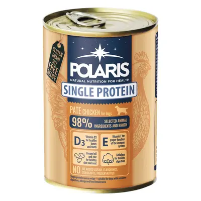 Polaris Single Protein Paté konzerva pro psy kuřecí