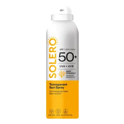 SOLERO Transparentní sprej na opal. SPF50+ 200ml