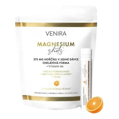 Venira Magnesium shots pomeranč 30x25ml