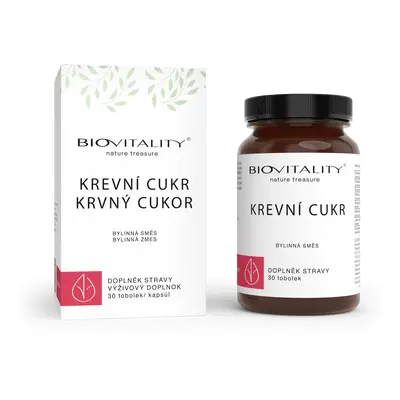 Green idea BIOVITALITY krevní cukr 30 tablet