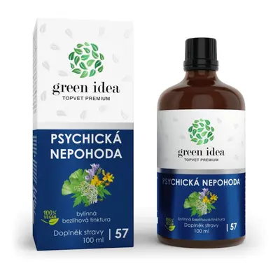 Green idea Psychická nepohoda – bezlihová tinktura 100ml