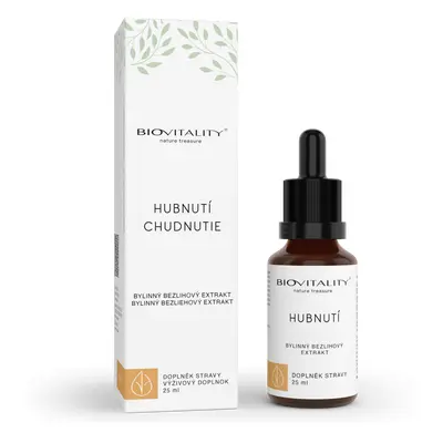 BIOVITALITY Hubnutí – kapky 25ml