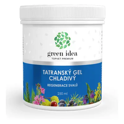 Green idea Tatranský bylinný gel chladivý 250ml