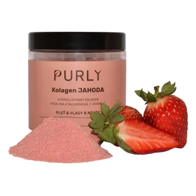 Purly KOLAGEN Pravá jahoda 240g